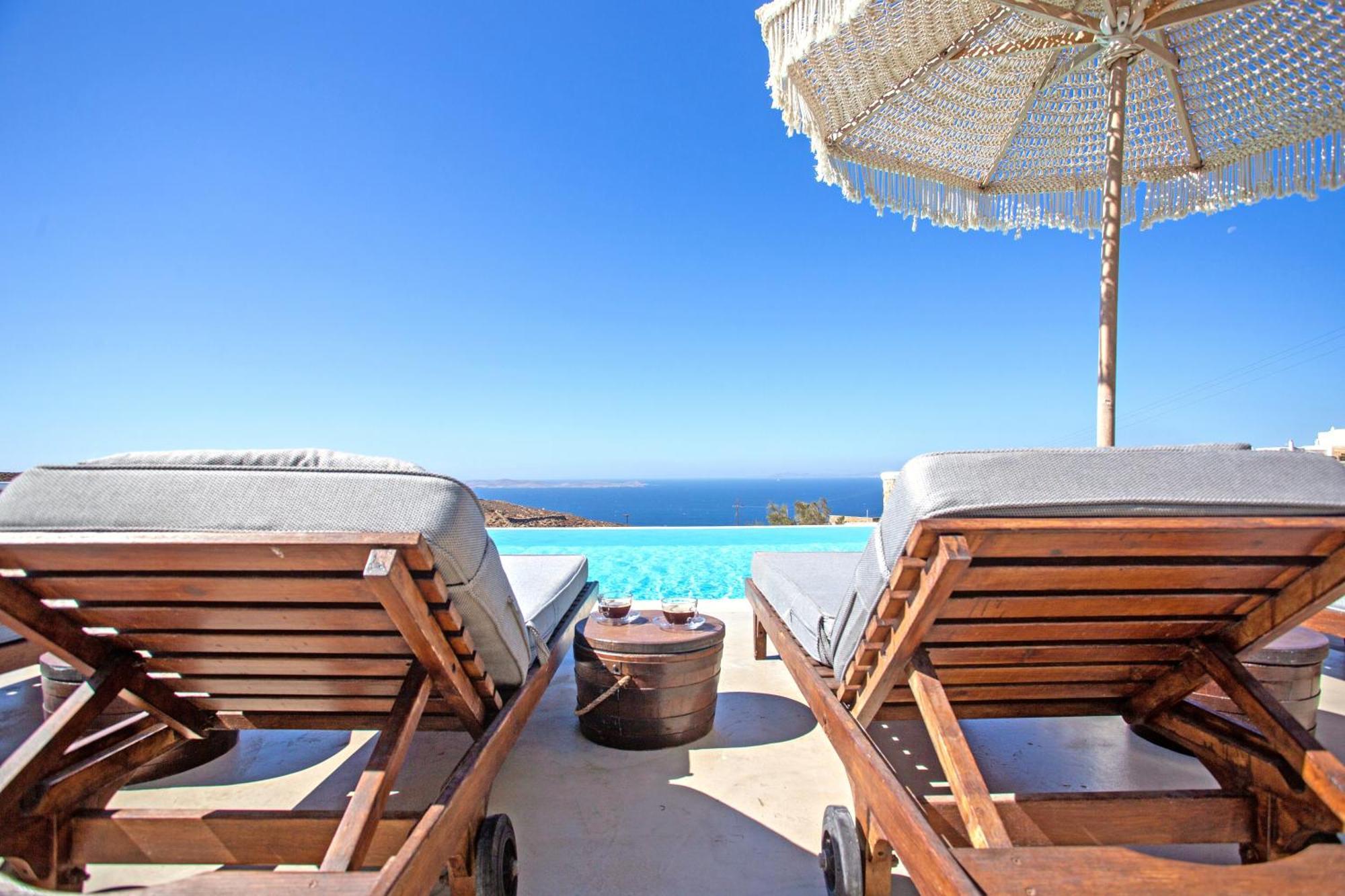 Villa Panamera Mykonos, Private Heaven, Supreme View! Fanari  외부 사진