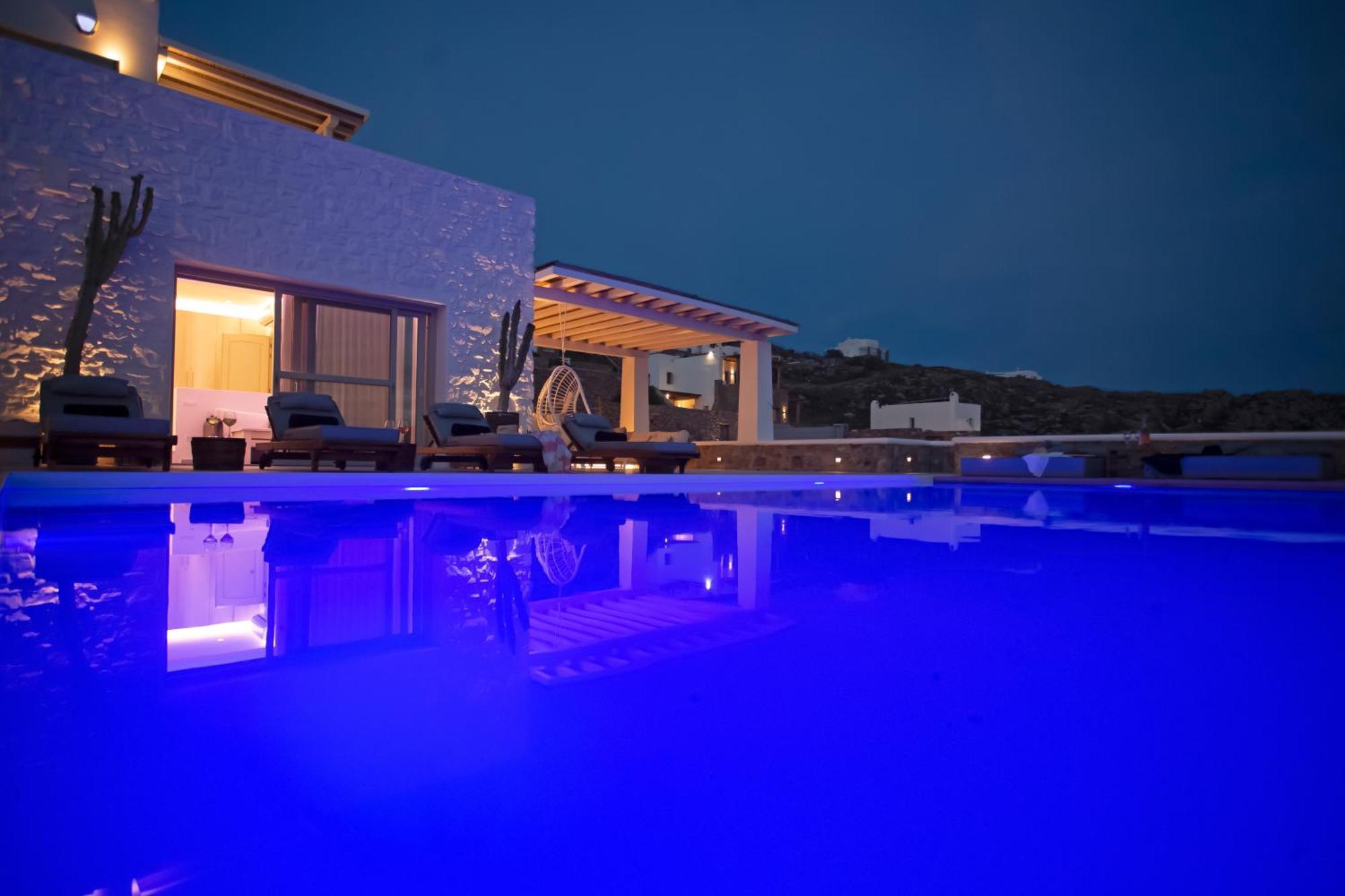 Villa Panamera Mykonos, Private Heaven, Supreme View! Fanari  외부 사진