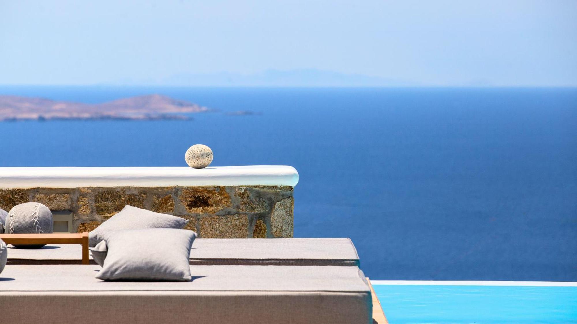 Villa Panamera Mykonos, Private Heaven, Supreme View! Fanari  외부 사진