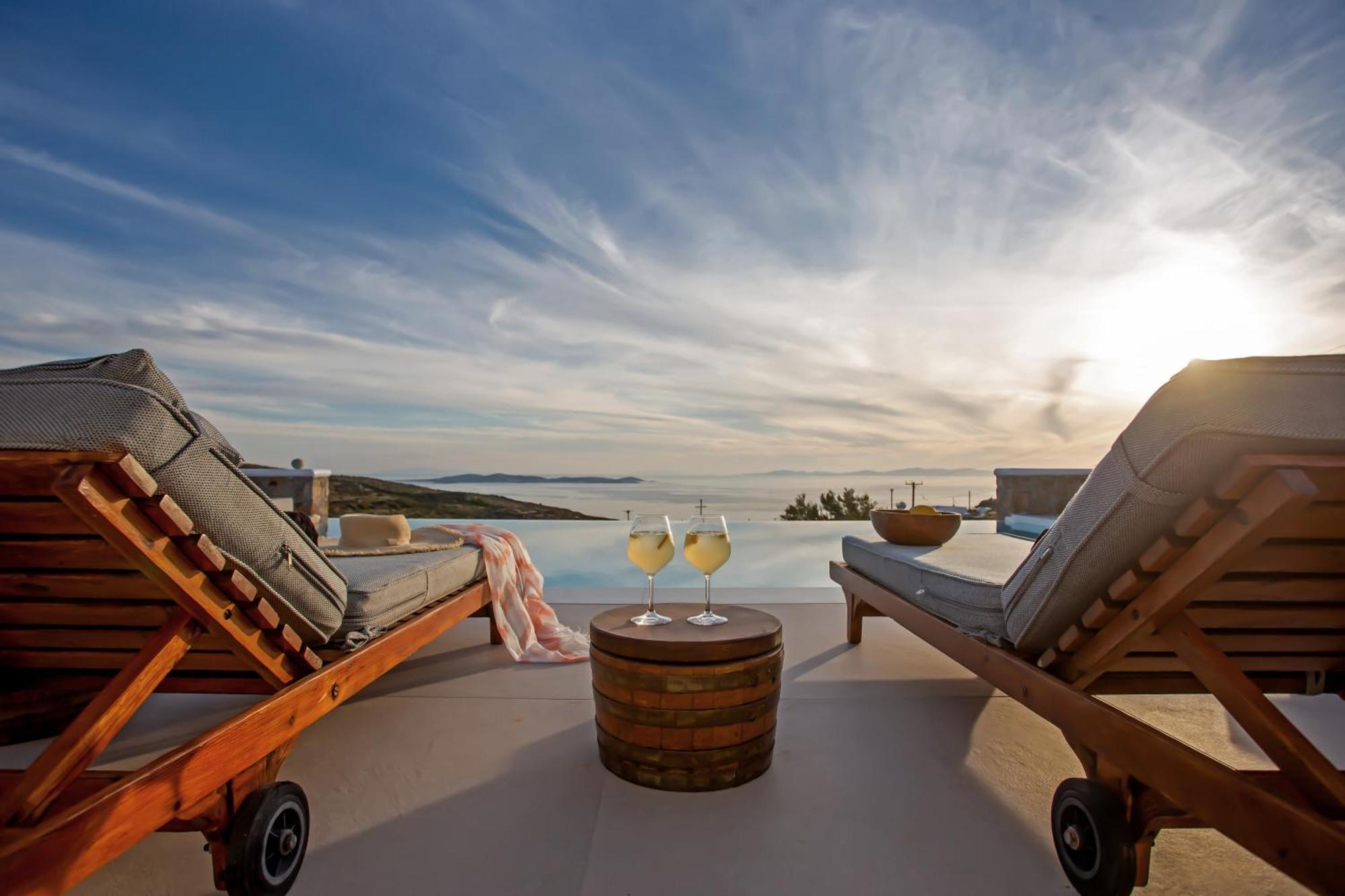 Villa Panamera Mykonos, Private Heaven, Supreme View! Fanari  외부 사진