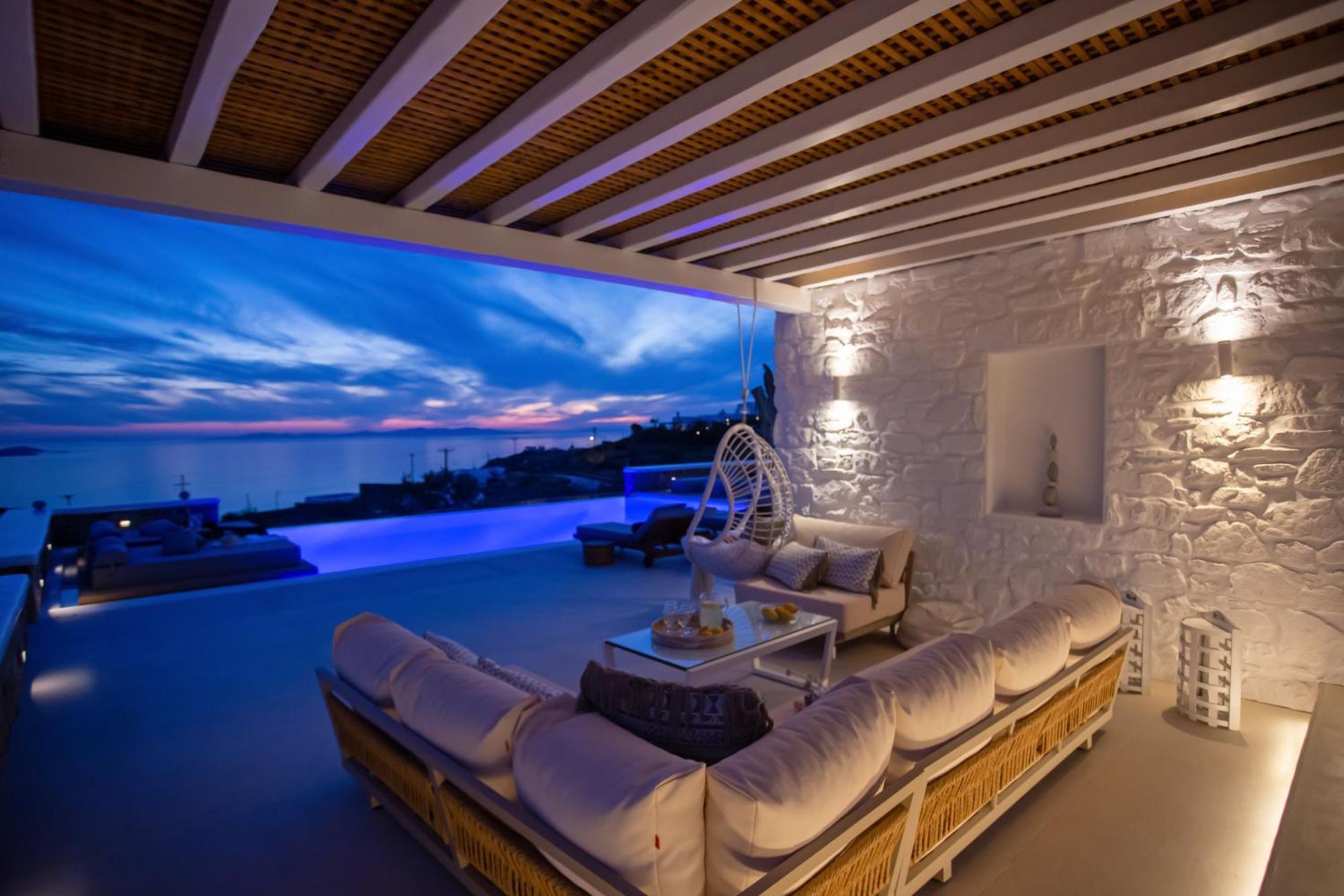 Villa Panamera Mykonos, Private Heaven, Supreme View! Fanari  외부 사진