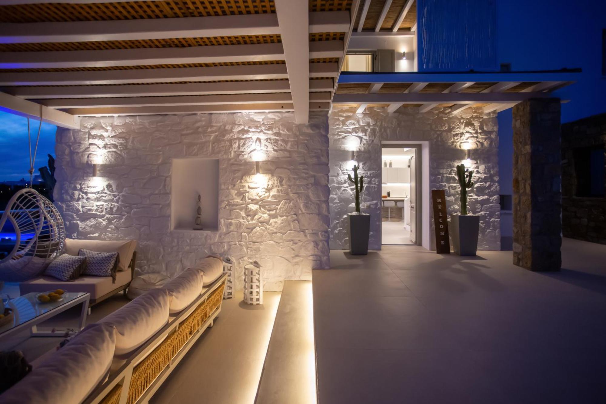 Villa Panamera Mykonos, Private Heaven, Supreme View! Fanari  외부 사진