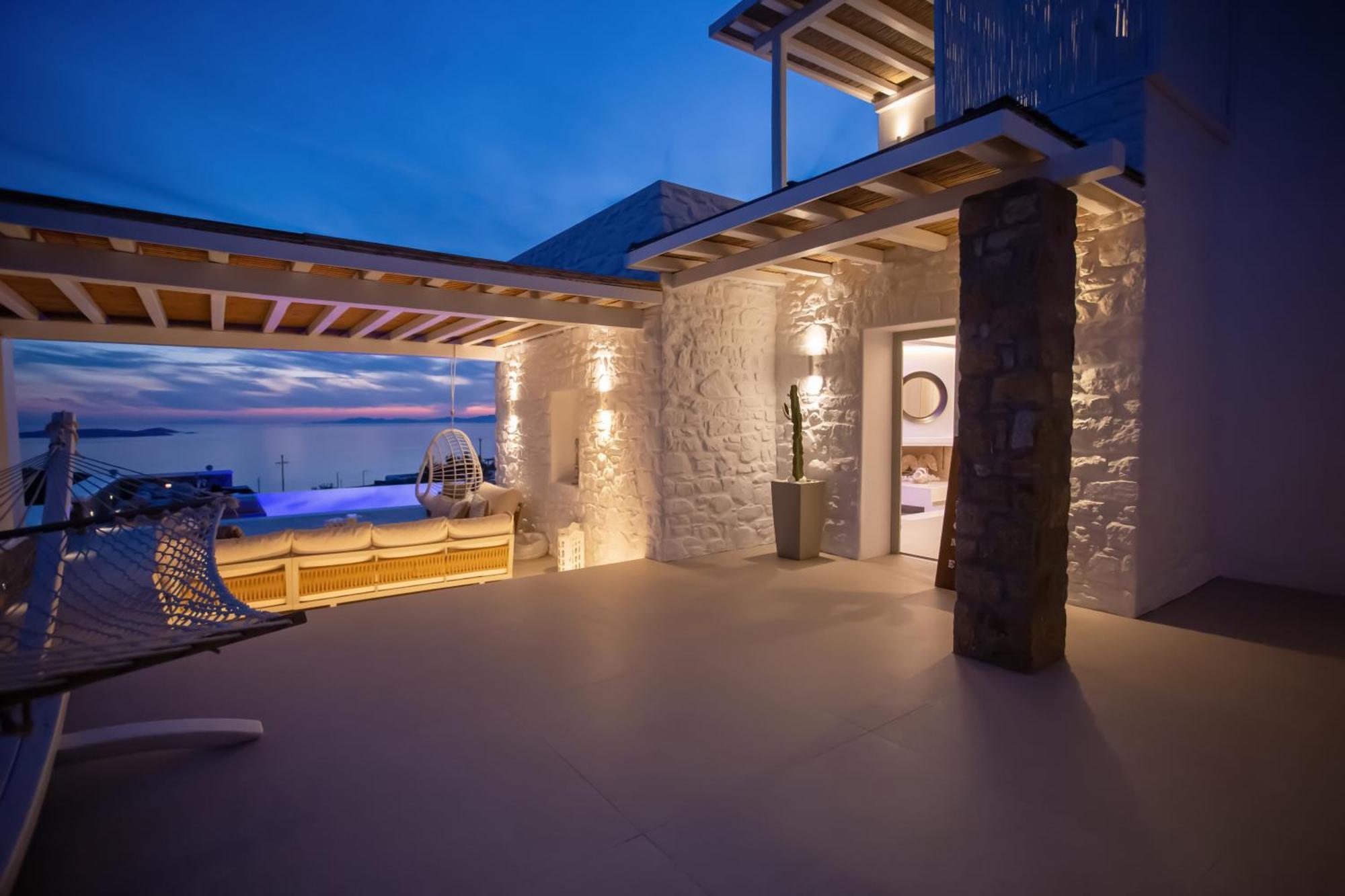 Villa Panamera Mykonos, Private Heaven, Supreme View! Fanari  외부 사진